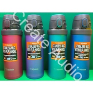 Zojirushi SM-QAF48/SM-QAF60 Ring Pop Lid Type Stainless Steel Vacuum Mug