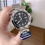 นาฬิกา casio ใหม่ล่าสุด นาฬิกาข้อมือผู้ชาย รุ่นใหม่ เรียบหรู สวยดูดี เลสหนา สายสแตนเลสนาฬิกาใส่ทำงาน