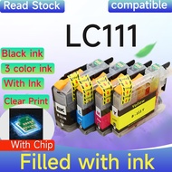 Compatible with Brother MFC-J870N J877N J720D J727D printers: Ink cartridges LC111BK and LC111