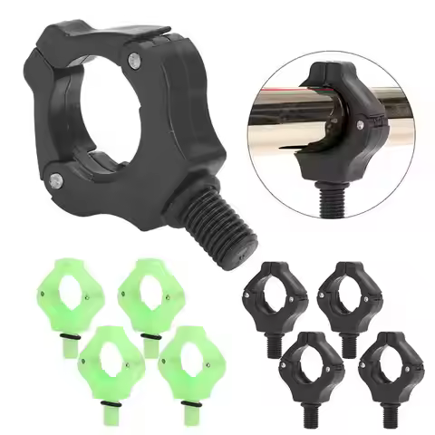 4pcs Carp Fishing Rod Rest Holder Head Gripper Magnetic Fishing Bracket Head Adjustment Fishing Rod 
