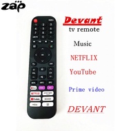 New devant remote control Use Original For DEVANT LCD LED TV Player evision Remote Control prime video About YouTube NETFLIX universal tv remote with music devant smart tv remote control