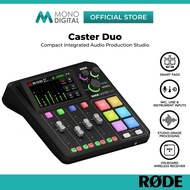 RODE RODECASTER DUO INTEGRATED AUDIO PRODUCTION STUDIO WITH MIC, LINE & INSTRUMENT INPUTS AND SMART 