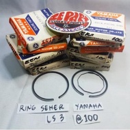 LS3 L2 THICK YB100 382 Os 100 Piston ring L2G YAMAHA NOS Limited Item Rare Item Classic Motorcycle S