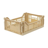 土耳其Aykasa折疊收納籃(M)-沙色