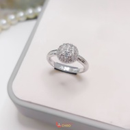 Cincin Titanium Perhiasan Wanita Model Simpel Cantik Dan Berkilau Lapis Emas Dan Perak CINCIN.32