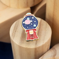 宇宙扭蛋機胸針