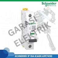 SCHNEIDER MCB 1P 10A IC60N A9F74110 limited original
