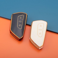 VW Volkswagen Car Key Case Cover For  Volkswagen Golf 8 MK8 2020 Skoda Octavia  TPU VW Key Shell Fob