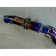 y15 opbr titanium exhaust original .