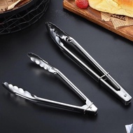 (BOW) Stainless Steel Fried Tongs / Food Tongs / Stainless Steel Tongs