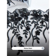 71- Brocade Lace Embroidered Lace/ 1 yard (90cm)/