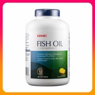 GNC - 野生深海魚油丸360粒超值裝天然檸檬味 純淨驗證有效過濾重金屬二噁英 平行進口 (參考效期:05/2025*)