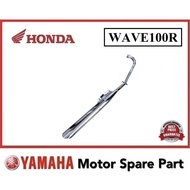yhmotor ekzos original 100% HONDA WAVE100R EXHAUST PIPE ASSY MUFFLER COMP EKZOS PIPE COMP WAVE100-R 