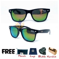 Kacamata hitam style wf mirror uv400