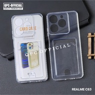 Realme C61 Realme C63 Card Case Clear Card Slot Case Realme C61 Realme C63