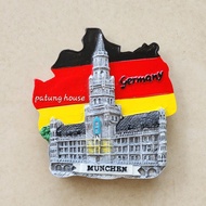 Fridge Magnet Refrigerator Munchen Germany Flag Flag