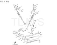 【TL機車雜貨店】YAMAHA 山葉 新勁戰125 4C6 New Cygnus 原廠 凸輪軸  進排氣閥 內鏈 零件