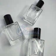 Botol Parfum Drat Tutup Hitam 30 Ml 1 Lusin