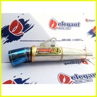 ♞High quality daeng sai4 GP warrior Canister only tail Pipe stainless 51mm