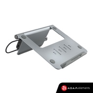[ ADAM elements Malaysia Official ] CASA HUB Stand USB-C 5-in-1 Laptop Stand Hub