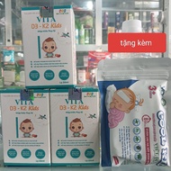 Vita d3-k2 kid (supplements d3 and k2 for the body, reduces rickets in babies).