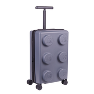 樂高®，灰色2x3 方塊經典造型20吋行李箱