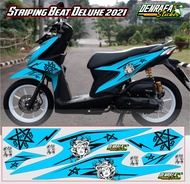 STRIPING BEAT 2020 - 2022 MODEL MEDUSA / STRIPING DECAL MOTOR BEAT DELUXE MODEL MEDUSA