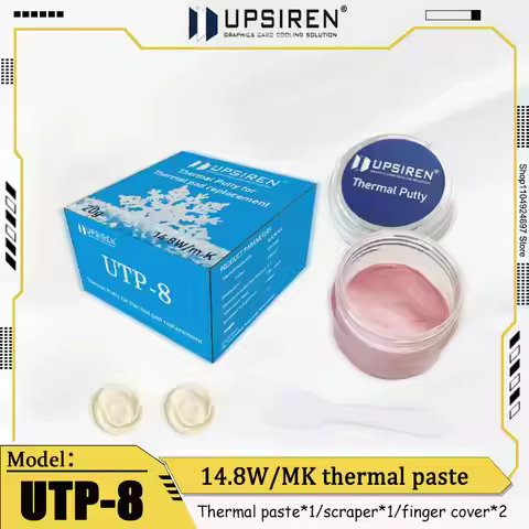 UPSIREN UTP-8 Thermal paste Computer Accessories CPU Cooling and Heat Dissipation Silicone Clay 14.8
