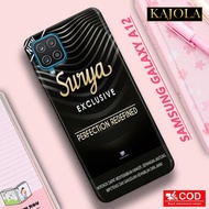Case Hp Samsung A12 - Casing Hp Samsung A12 - KAJOLA - Fashion Case ROKOK - silicon Samsung A12 Peli