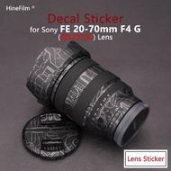 Hinefilm Skin for SEL2070G Lens Skin FE20-70F4G Protective Decal Skin for Sony FE 20-70mm F4 G Lens 