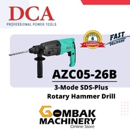 DCA AZC05-26B 800W 26mm 3-Mode SDS-Plus Rotary Hammer Drill -6 Months Warranty