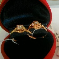 Cincin Permata Emas 750