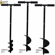 Reliable manual earth auger for garden and vegetable pine soil Longevity assured