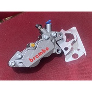 CALIPER PACKAGE SET BRACKET BIGPOT 4 PISTON 4p big pot NMAX ALL NEW, NINJA R RR SS SATRIA