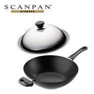 SCANPAN - Classic系列 【丹麥製】36cm 鋁質單柄鑊 連不銹鋼蓋