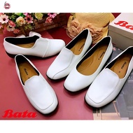 Ja4 Bata Comfit Women’s Shoes Ladies Comfortable Formal White Shoes / Kasut Bata Putih Misi Jururawa