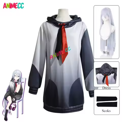 ANIMECC Yoisaki Kanade Cosplay Costume Wig Anime Game Project Sekai Colorful Stage! Cosplay Hallowee