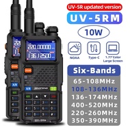 Baofeng UV-5RM 10W High-Power Multifunctional Two-Way Radio with 999 Channels Stored, Dual-Band (UHF