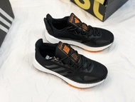 [HCM]Giày nam nữ HD Pure Boost mới nhẹ bền êm thể thao (đen cam)