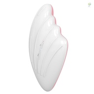 Warming Lactation Massager Soft Silicone Electric Breast Massager for Breastfeeding 6 Vibration Modes + 3 Levels Warming Modes for Clogged Ducts Improved Postpartum Milk Flow