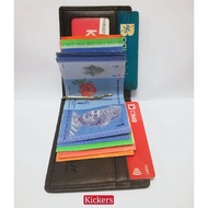 kickers leather money cliper wallet (80001)