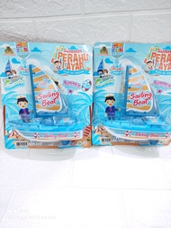 Mainan anak summer perahu layar plastik OCT5306 / Mainan anak perahu layar
