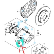 Rubber Seal Brake Cup kit rear brake All New Swift 55880 68L01 news