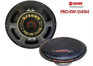 Crown Speaker Size 15" PRO-SW-1545M (1 PC Only) 450 Watts (Black) (Subwoofer)