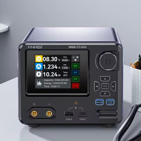 FNIRSI IPS3608 Adjustable DC Power Supply 36V 8A 285W Lab Bench Power Supply Voltage and Current Reg