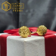 TURBO [916G] Durian Bead Earrings 榴莲珠耳塞耳环