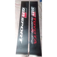 GR SPORT car front sticker