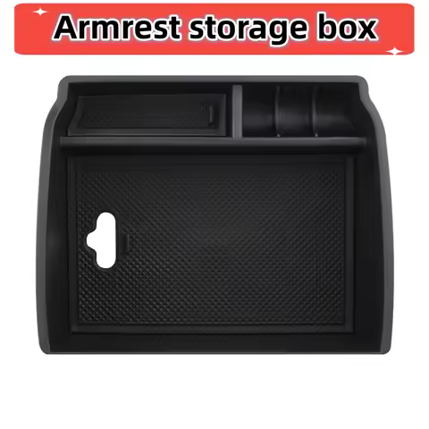 For Toyota Fortuner Hilux Innova Revo AN120 AN130 AN160 2016-2022 Car Central Armrest Storage Box Ce
