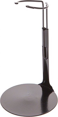 Kaiser Doll Stand 2075 - Black Doll Stand 6 1/2" to 10" Dolls and Action Figures, 6-Pack Kaiser Doll