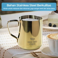 Cafetera Glass Milk Jug Espresso Latte Art Stainless 600ml coffee measuring cup measuring cup - MILK